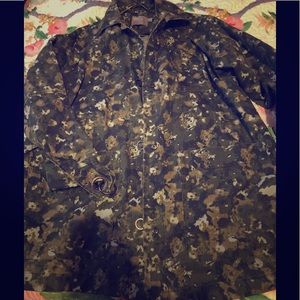 Camo parka.